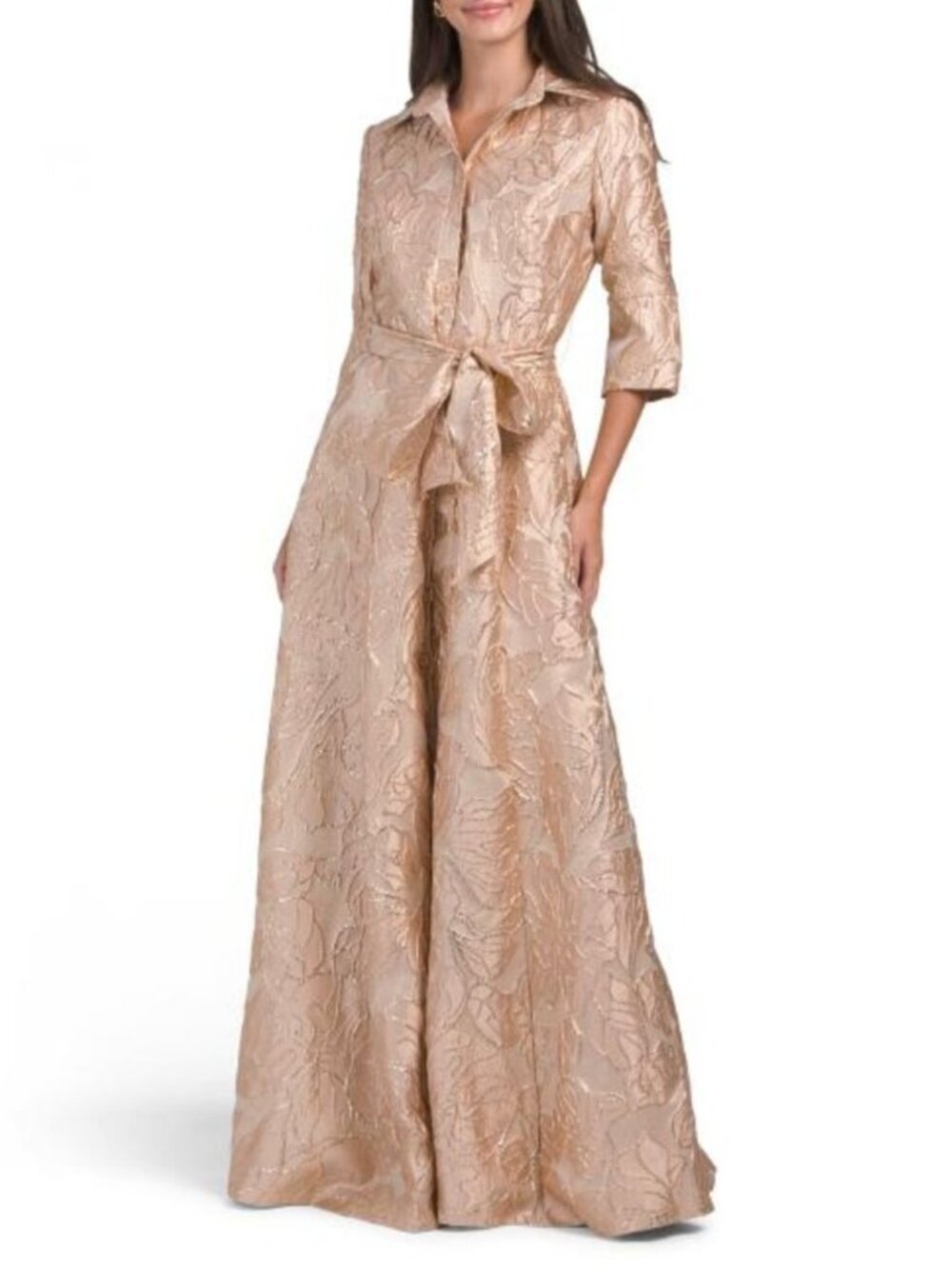RENE BY RENE RUIZ Jacquard Gown